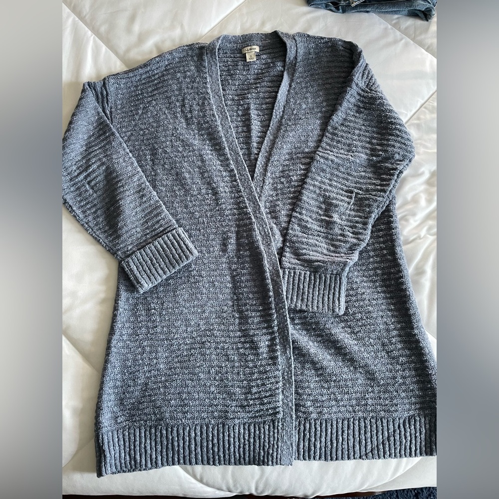 Gently used cardigan by L.L. Bean, size XL